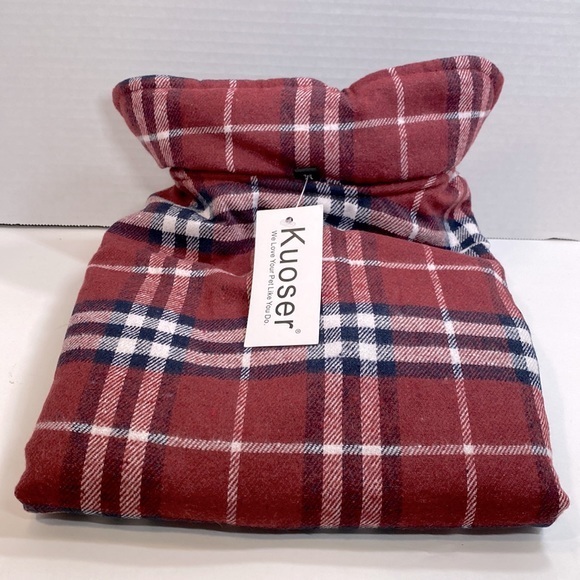 Reversible British Style Plaid Dog Vest - Picture 6 of 12